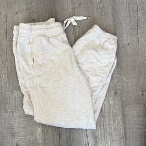 Aerie Cream Jogger Pant